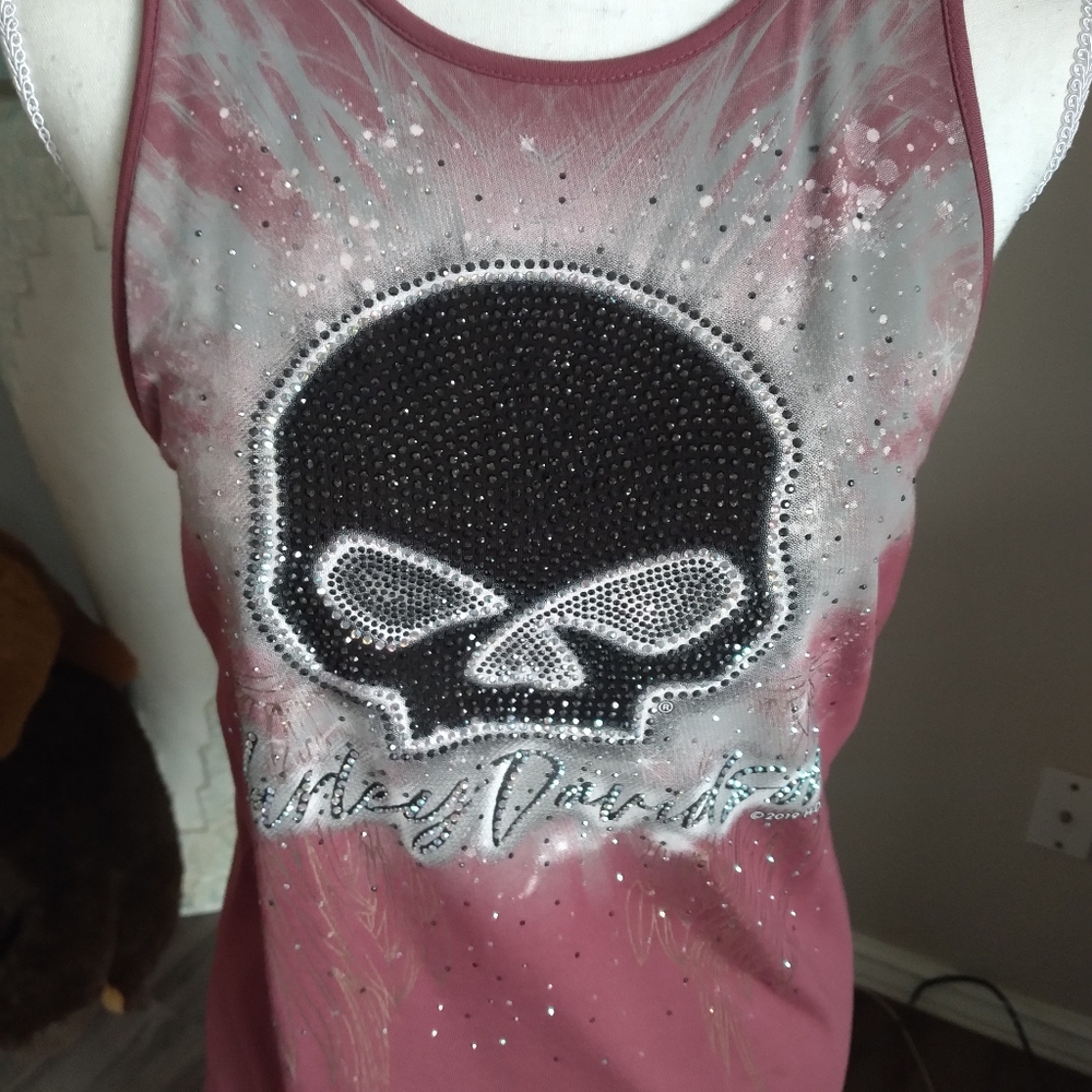 NWOT Harley-Davidson Bling Tank Top.